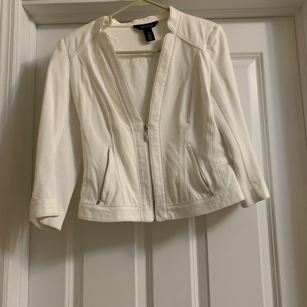 White blazer